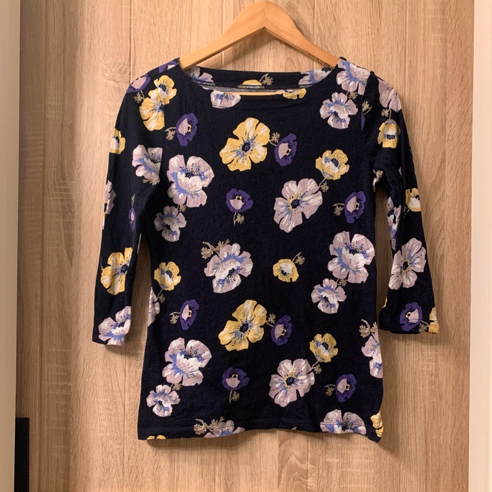 LOFT Floral Blouse